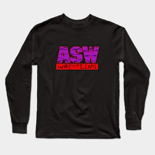 ASW Wrestling Extreme Logo 1 Long Sleeve T-Shirt